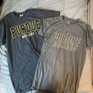 2 Medium Men’s Purdue Boilermakers Shirts